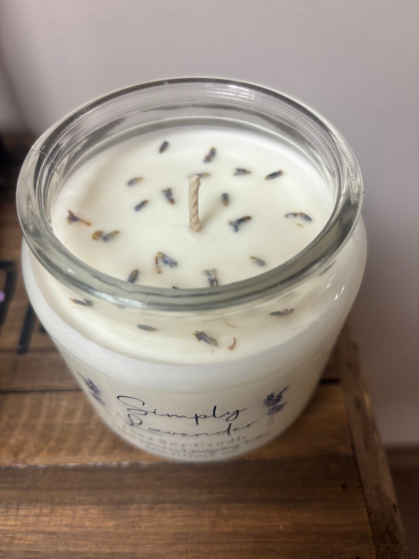 Simply Lavender-15oz Jar Candle