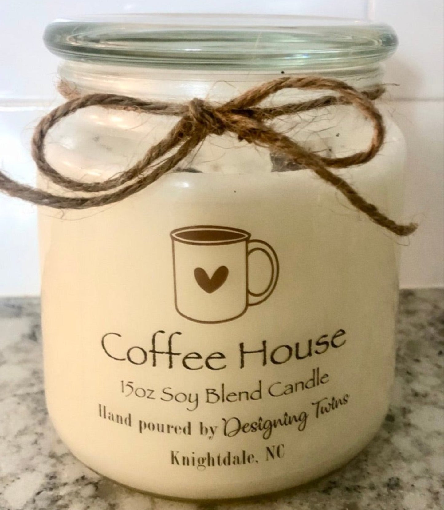 Coffee House-15oz Soy Candle