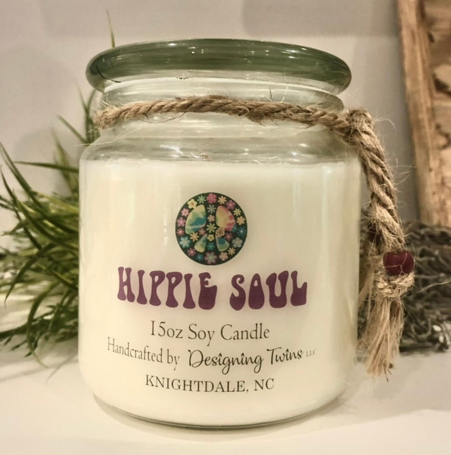 Hippie Soul-15oz Soy Candle