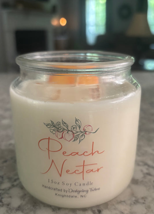 Peach Nectar-15oz Jar Candle