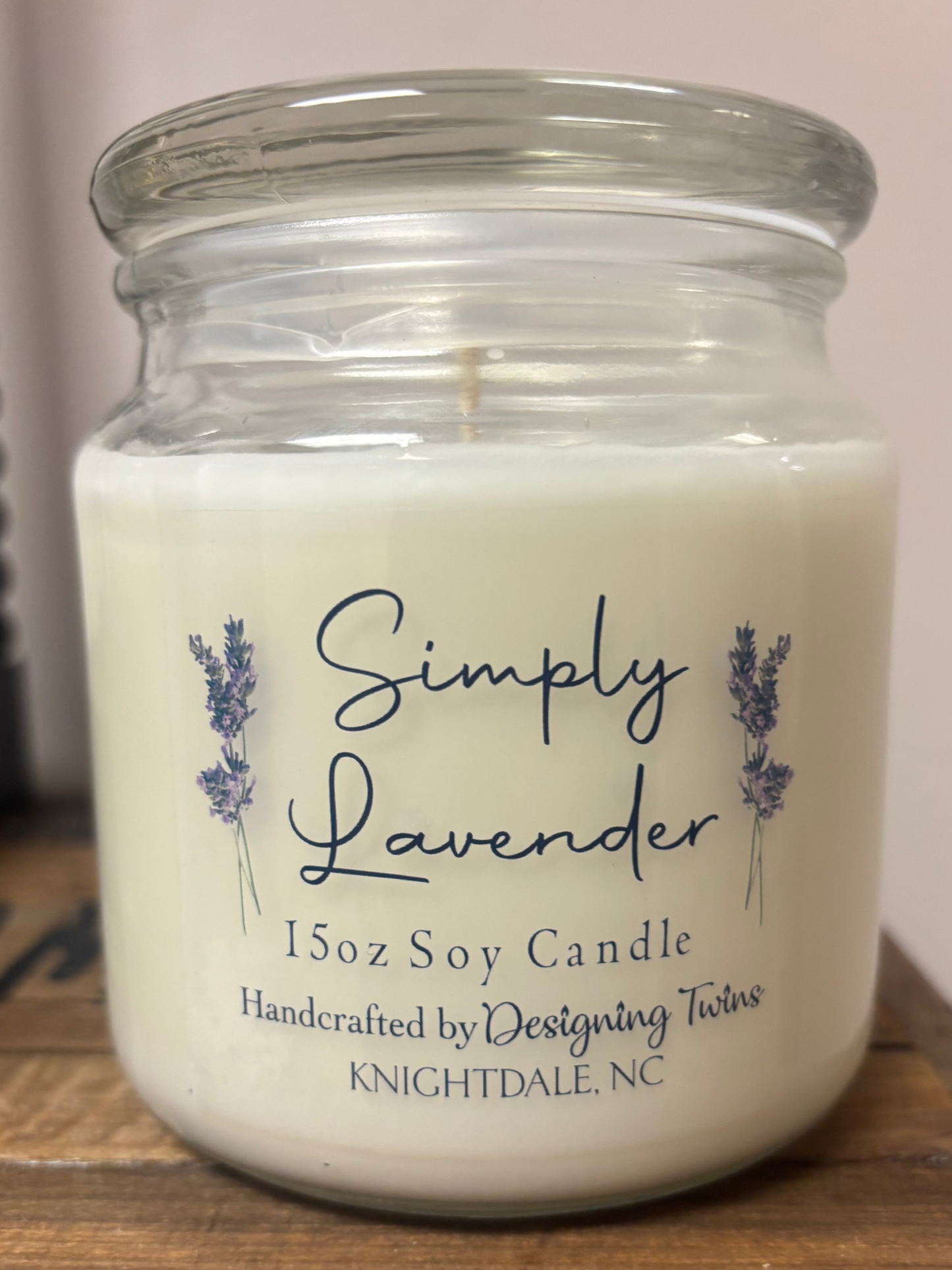 Simply Lavender-15oz Jar Candle