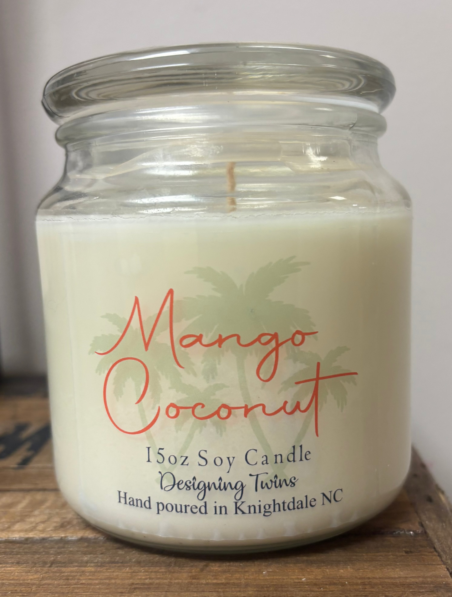 Mango Coconut-15oz Jar Candle