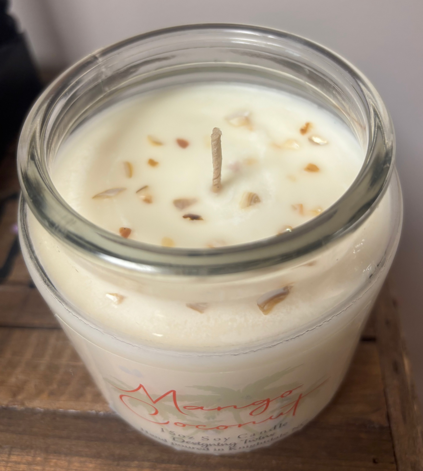 Mango Coconut-15oz Jar Candle