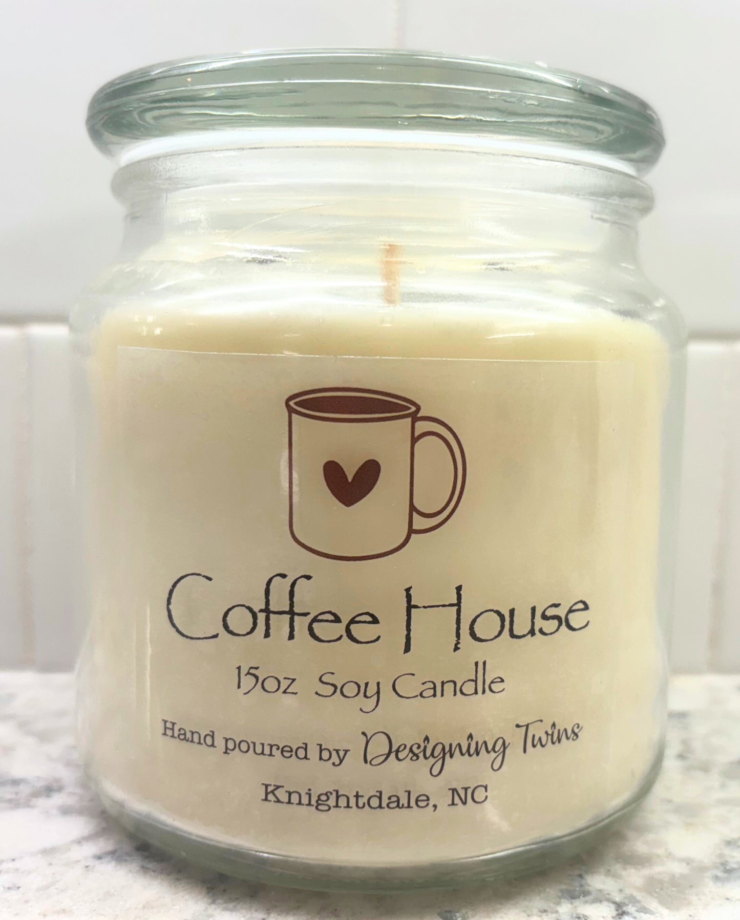 Coffee House-15oz Soy Candle
